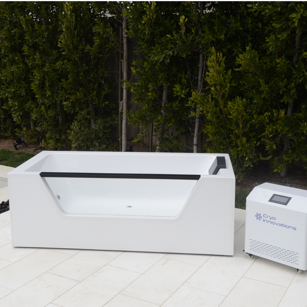 Acrylic Tub with Glass Window and chiller