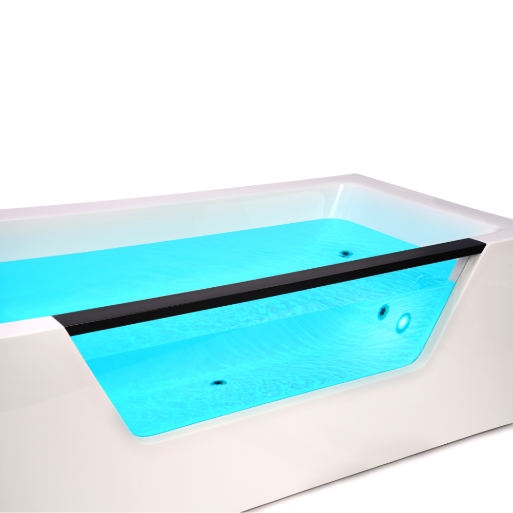 Acrylic Tub with Glass Window and chiller